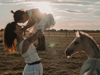 Katarzee s dcérkou Astrid