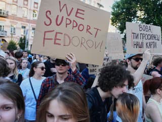 V Kyjeve sa zišli