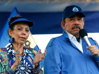 Nikaragujský prezident Daniel Ortega