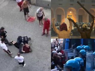 V talianskej Bologni vypukli