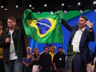 Brazílsky senátor Flavio Bolsonaro