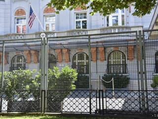 Americkú ambasádu v Bratislave