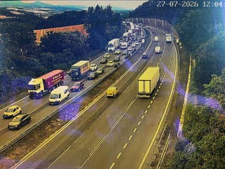 AKTUÁLNE Na diaľnici D1