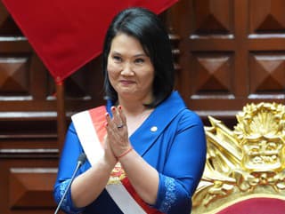 Peruánska prezidentka Keiko Fujimoriová