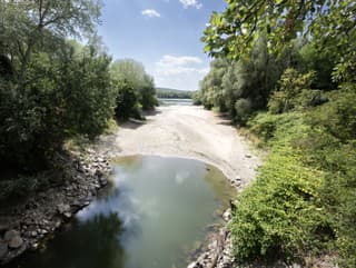 Začiatok Karloveského ramena, ktoré