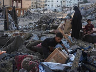 Palestínčania zachraňujú svoje osobné