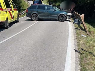 Dopravná nehoda v smere