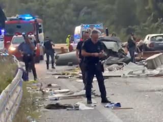 Situácia na ceste pripomínala