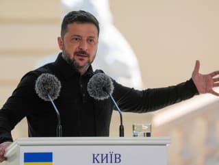 Ukrajinský prezident Volodymyr Zelenskyj