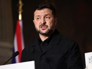 Ukrajinský prezident Volodymyr Zelenskyj