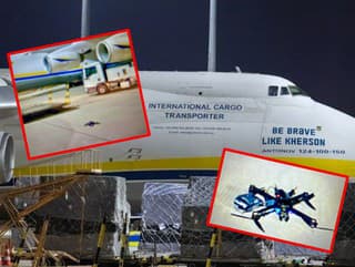 Poškodený ukrajinský Antonov pristál