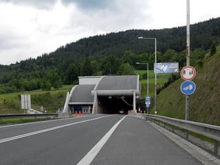 AKTUÁLNE Pred tunelom Branisko