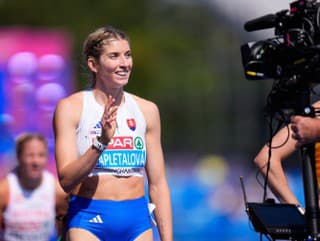Slovenská atlétka Emma Zapletalová