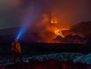 Sopka Etna na talianskom