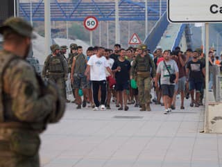 Migranti, ktorí prekročili hranice