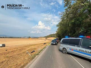 Vážna nehoda motocykla s
