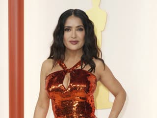 Herečka Salma Hayek vyrazila
