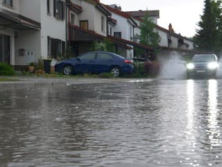 Trnavský kraj bičujú búrky