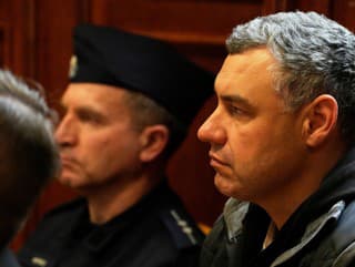 Obžalovaný Volodymyr Žuravľov (vpravo)
