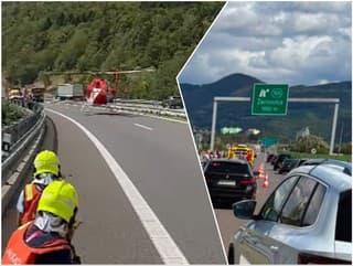 Vážna nehoda troch motorkárov