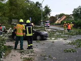 Bavorsko zasiahli lokálne záplavy,