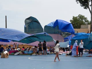 Migranti, ktorí prekročili hranicu