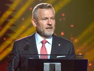 Peter Pellegrini vystupuje s