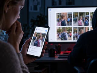 Fotografie detí na sociálnych