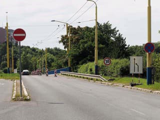 Na moste v Košiciach