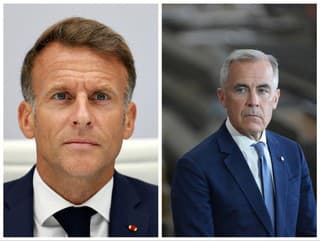 Emmanuel Macron a Mark