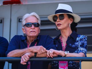 Catherine Zeta-Jones a Michael
