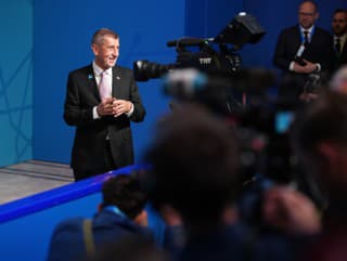 Český premiér Andrej Babiš