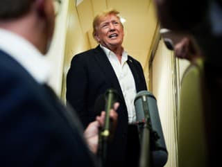 Donald Trump sa rozpráva