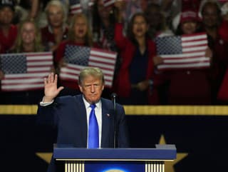 Donald Trump na mimoriadnom
