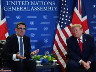 Trump na stretnutí s