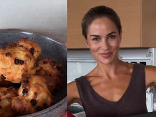 Banánovo-čokoládové scones od Ivany