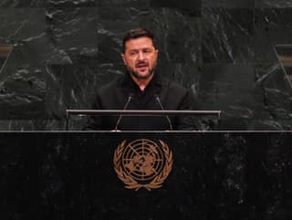 Ukrajinský prezident Volodymyr Zelenskyj