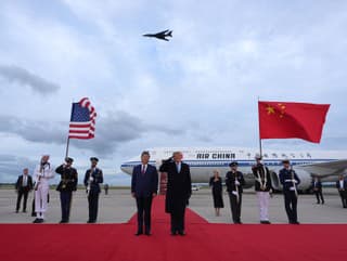 Si Ťin-pching a Donald