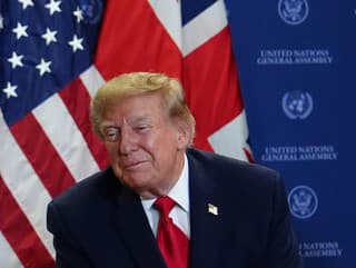 Trump verzus novinári na