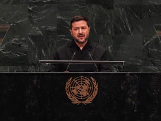 Volodymyr Zelenskyj na Valnom