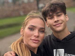 Andrea Verešová so synom