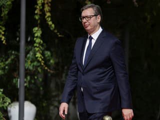 Srbský prezident Aleksandar Vučič.