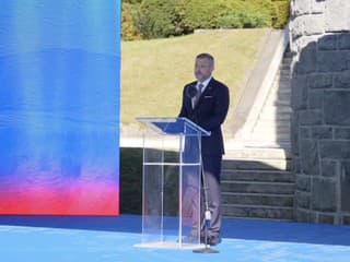 Peter Pellegrini počas príhovoru