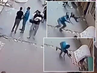 Dramatické scény v Egypte.
