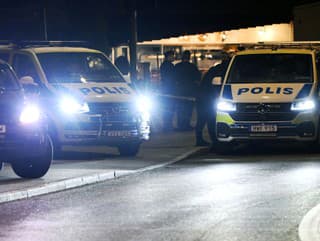 Švédska polícia pred izraelskou