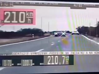 Vodič išiel 210 km/h