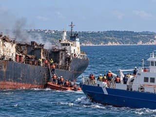 Lode pri pobreží Bulharska