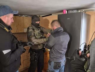 Polícia po akcii KAFO