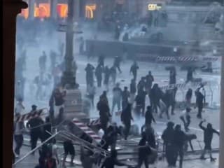 Protesty v Milane