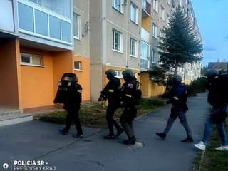 Policajná akcia v Spišskej